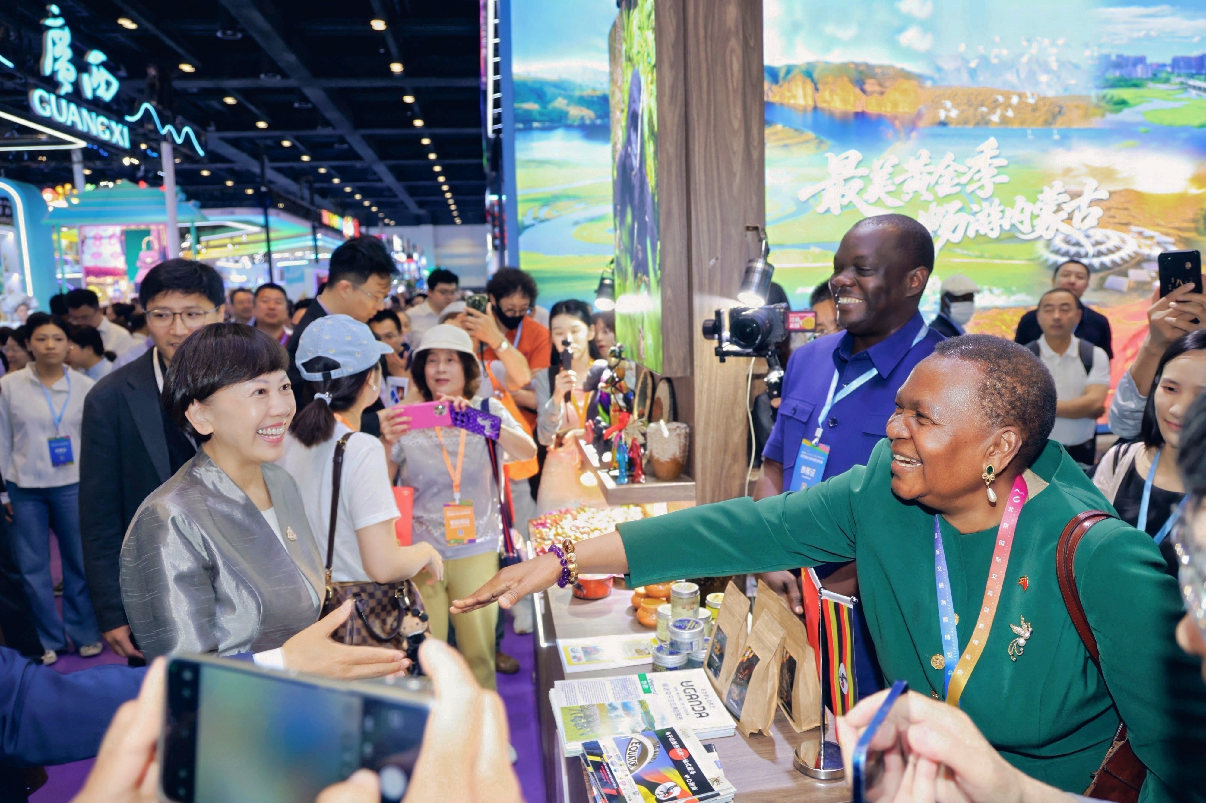 Uganda Pavilion Attracts Strong Interest at Beijing International Cultural and Tourism Consumption Expo 2026 